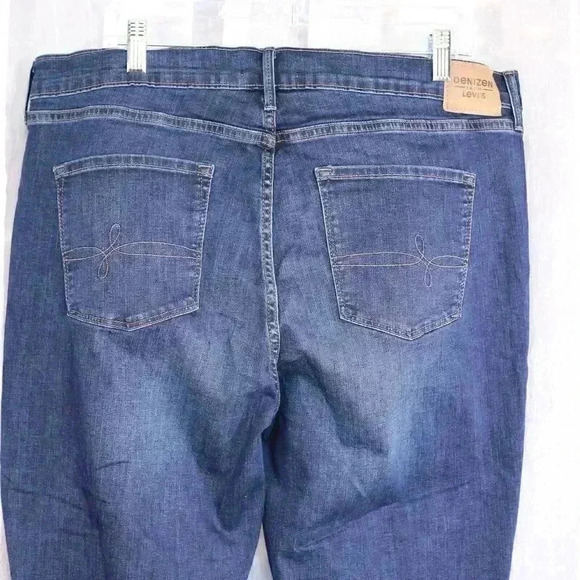 Women's Denizen by Levis Jeans High Rise Straight 38" x 28" - Picture 7 of 12